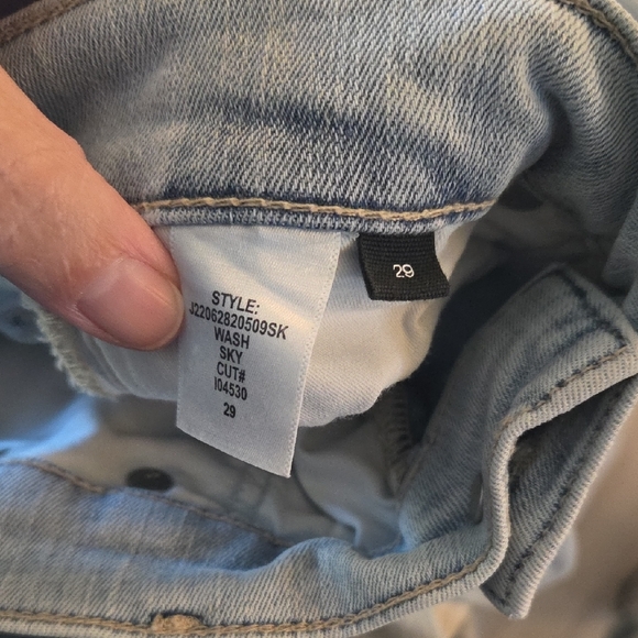 Veronica Beard Light Blue Maera Skinny High-Rise Button-Fly Jeans Size 29 EUC - Picture 10 of 11